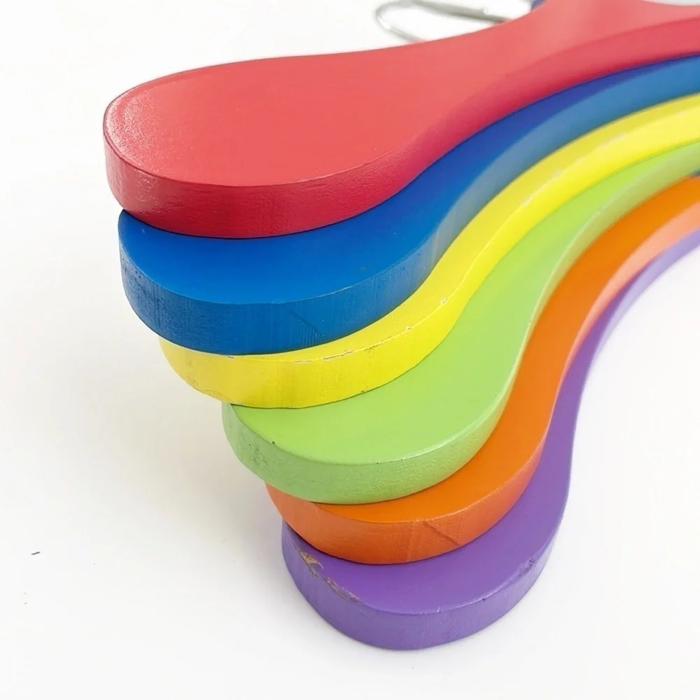 Days of the Week kids wooden hangers